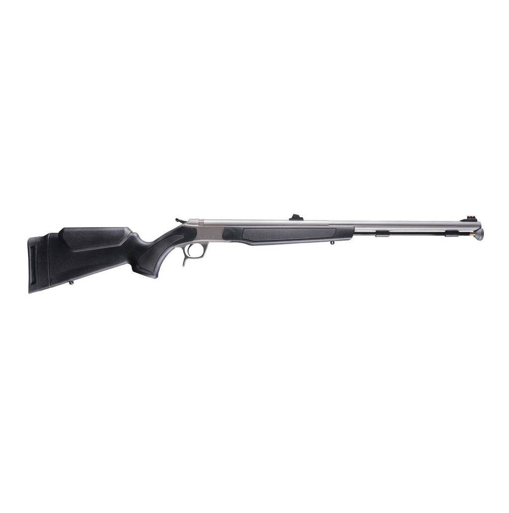 CVA OPTIMA 50 Cal Muzzleloader Stainless Steel | Black V3 - Williams Fiber Optic Sights