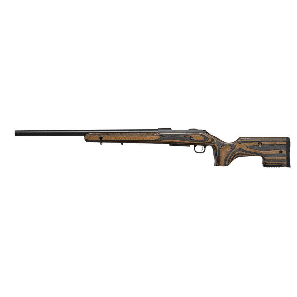 CZ 600 Plus Range Rifle .223 Rem 5rd Capacity 24" Threaded Barrel Grey/Brown Laminate Stock - Image 3
