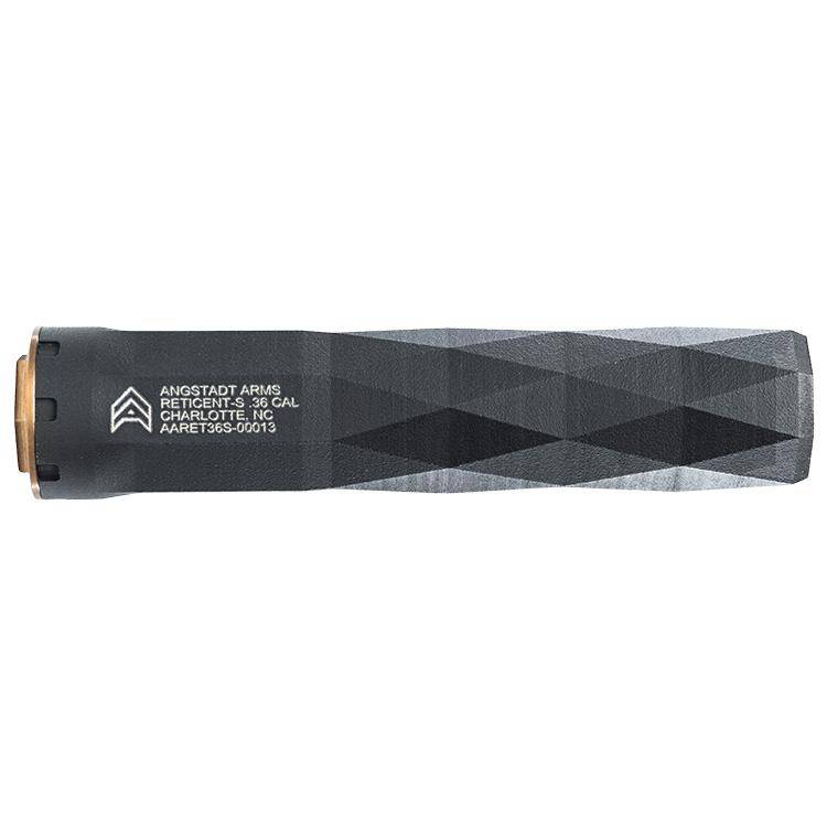Angstadt Arms Reticent 360L Suppressor - .36 Cal 1.55 Dia 8" Length