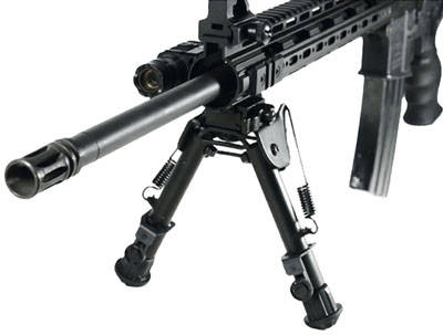 UTG TACT OP BIPOD W/QD LVR MNT 6"-7" - Image 5