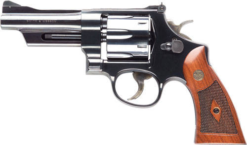 Smith & Wesson N Frame Model 27 Handgun .357 Mag 6rd Capacity 4" Barrel Wood Grips - Image 3