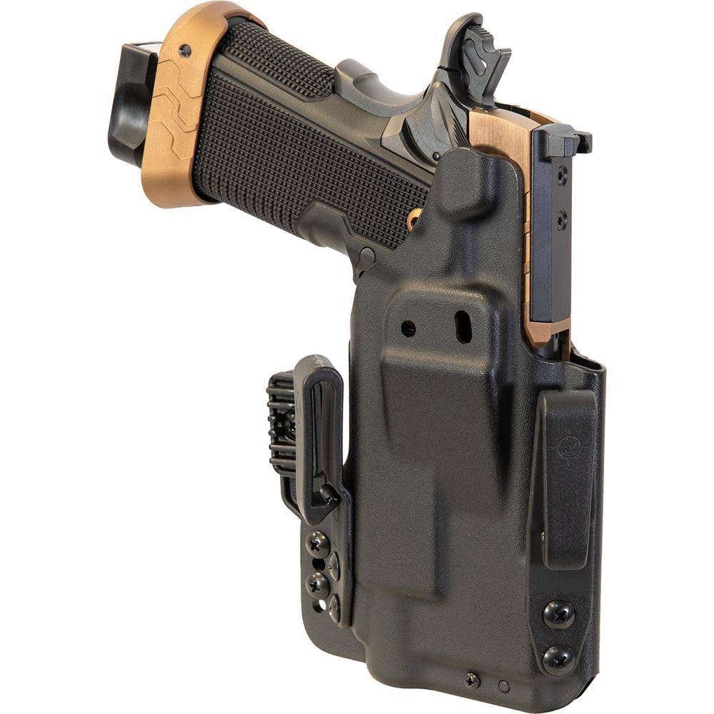 Mission First Tactical Pro Series IWB Light Holster for Kimber 2K11 Pro/Staccato C2/Springfield Prodigy 4.25 with TLR7 Black Ambi - Image 2