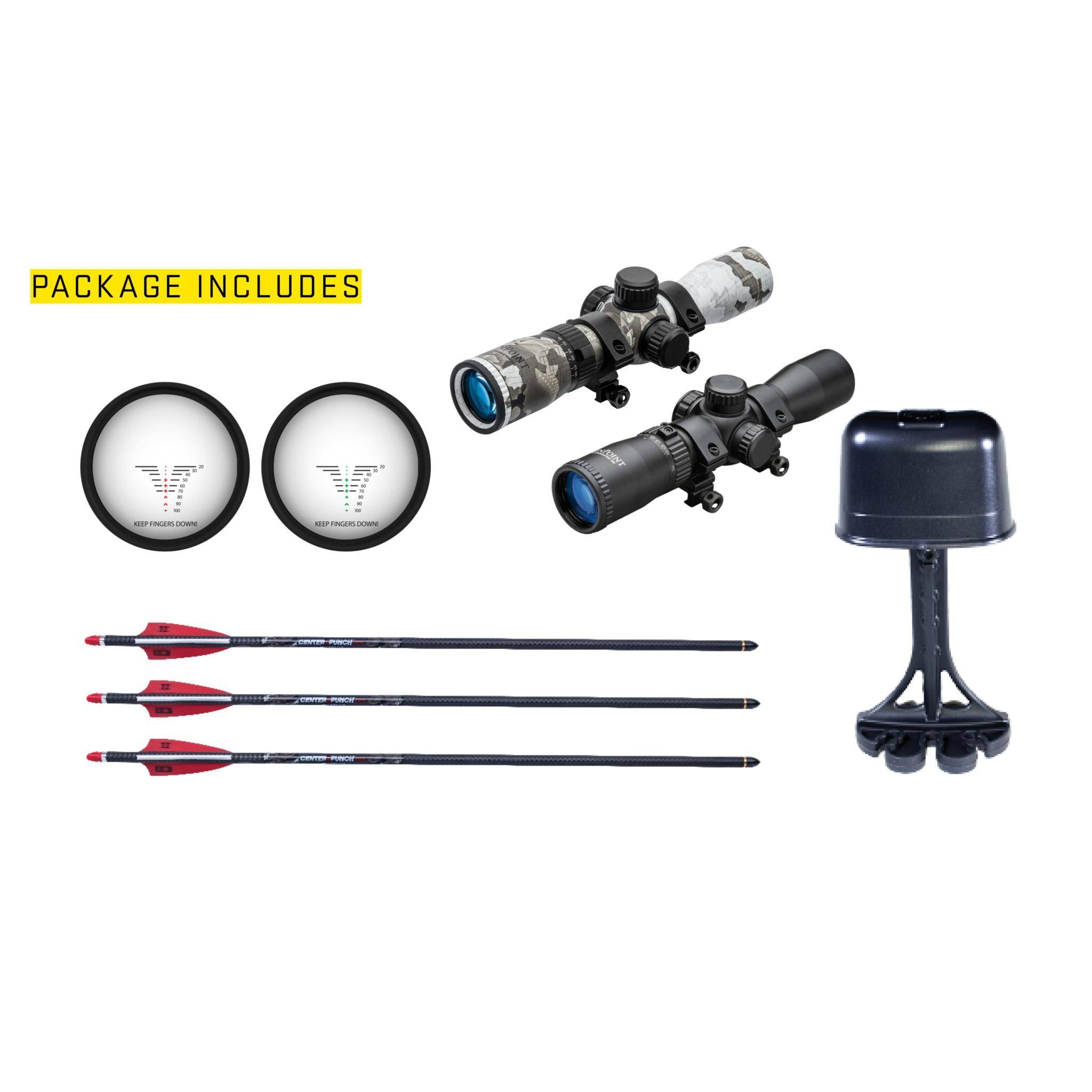Tenpoint TX 28 Crossbow ACUslide MAXX RangeMaster 100 Vektra Scope - Image 3