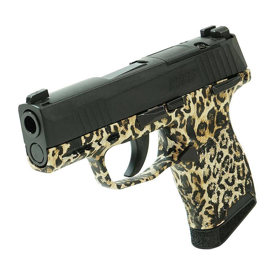 Sig Sauer "Leopard Print" P365 Optic Ready Handgun 9mm Luger 10rd Magazines(2) 3.1" Barrel X-RAY 3 Sights Manual Safety - Image 3
