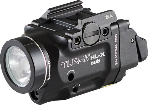 Streamlight TLR-8 HL-X Sub Handgun Weapon Light for Springfield Armory Hellcat 1000 Lumens Black - Image 5
