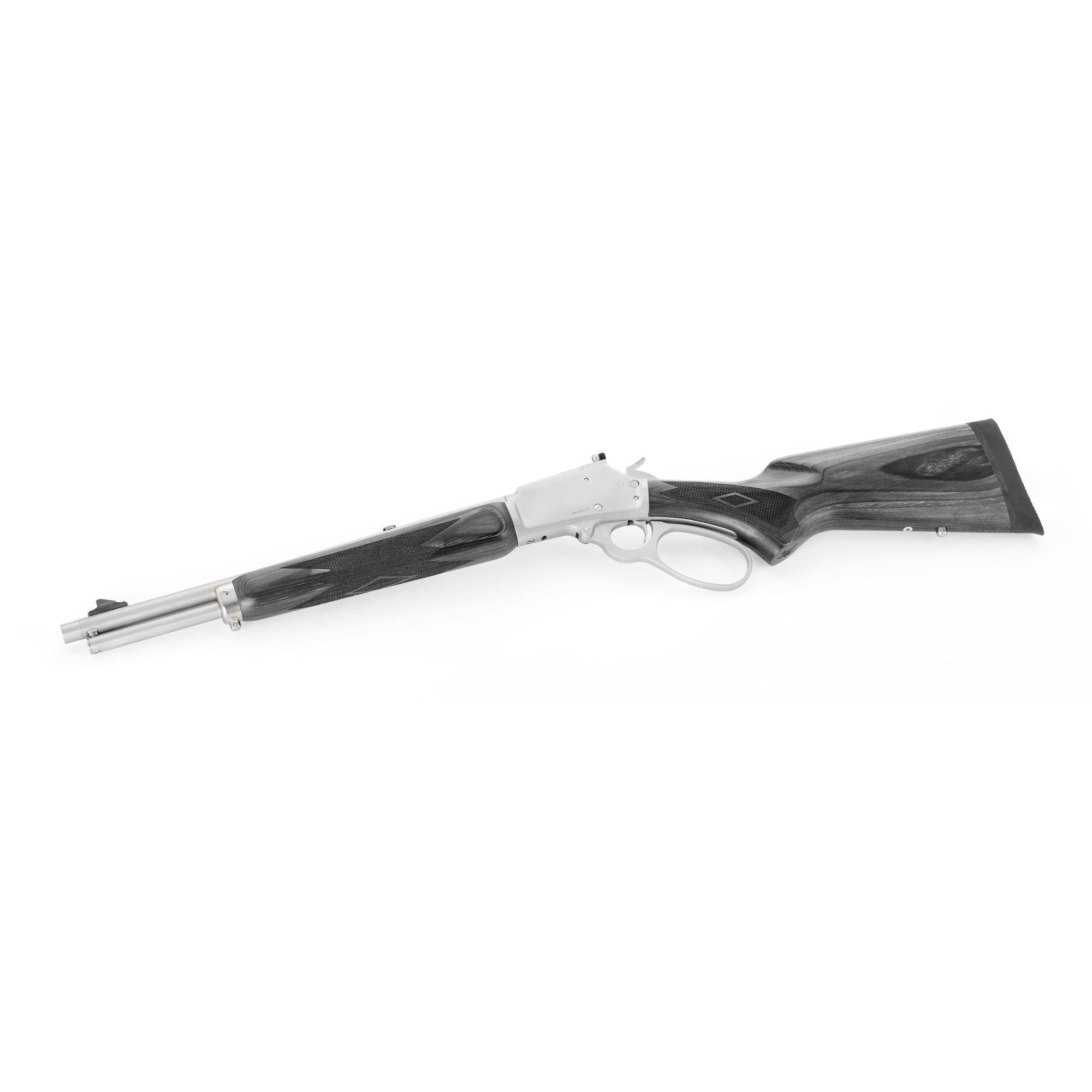 Ruger Marlin 1894 Trapper Rifle 10mm Auto 10rd Capacity 16.1" Matte Stainless Barrel Black Laminate Stock - Image 4