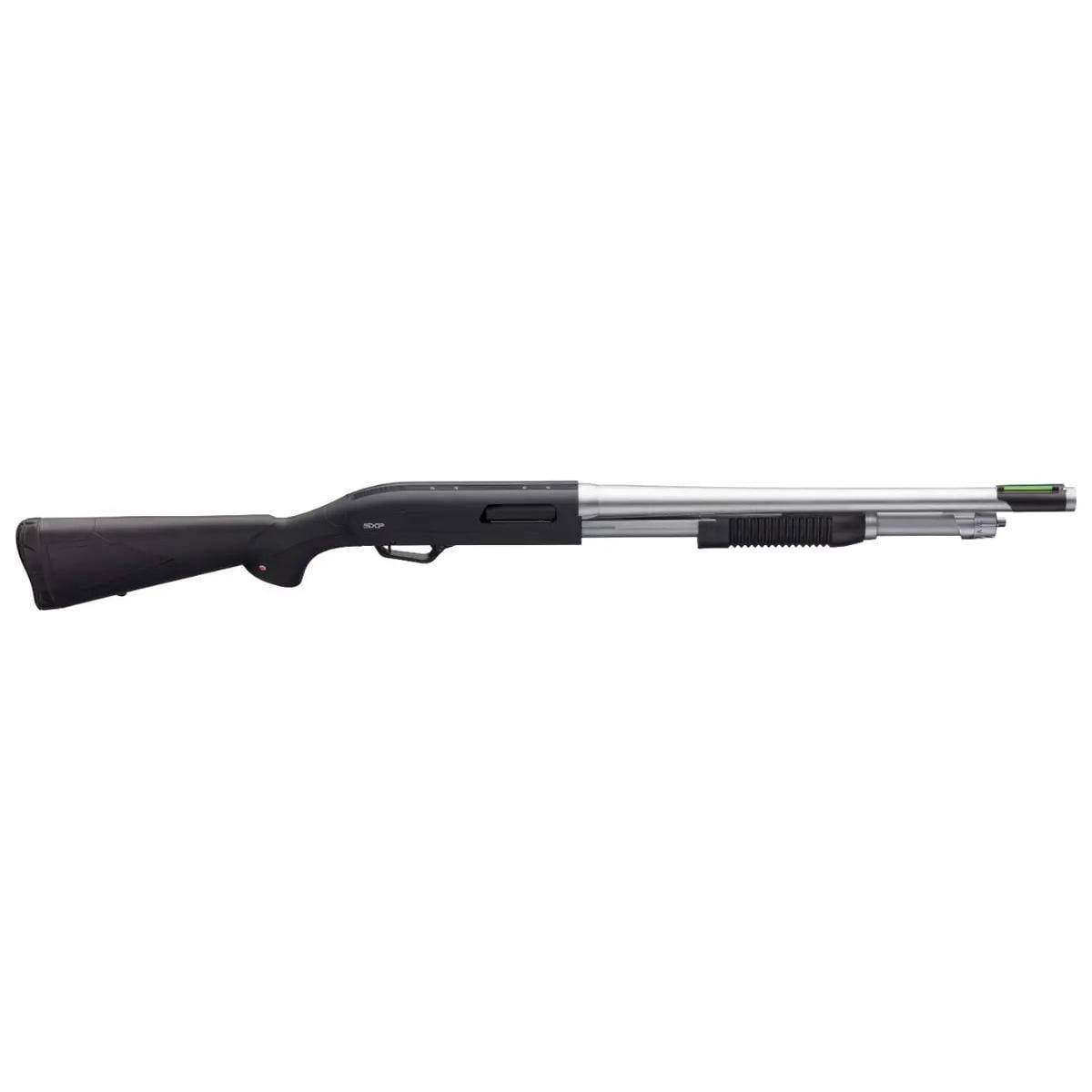 Winchester SXP Marine Defender Shotgun 12ga 3" Chamber 5rd Capacity 18" Matte Chrome Barrel Black Synthetic Stock - Image 4