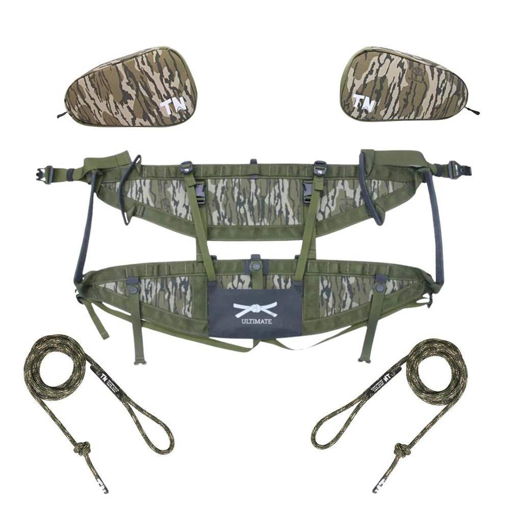 Timber Ninja Outdoors Ultimate Saddle Starter Kit XL 36" - 40" Mossy Oak Bottomland