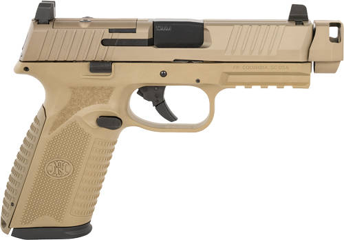 FN 510 MRD Handgun 10mm Auto 15rd Magazine (2) 4.1" Barrel Compensator FDE - Image 3