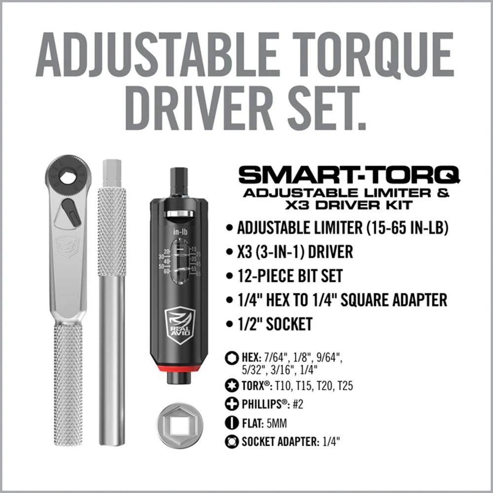 Real Avid Smart-Torq Adjustable Limiter & X3 Driver Kit - Image 4