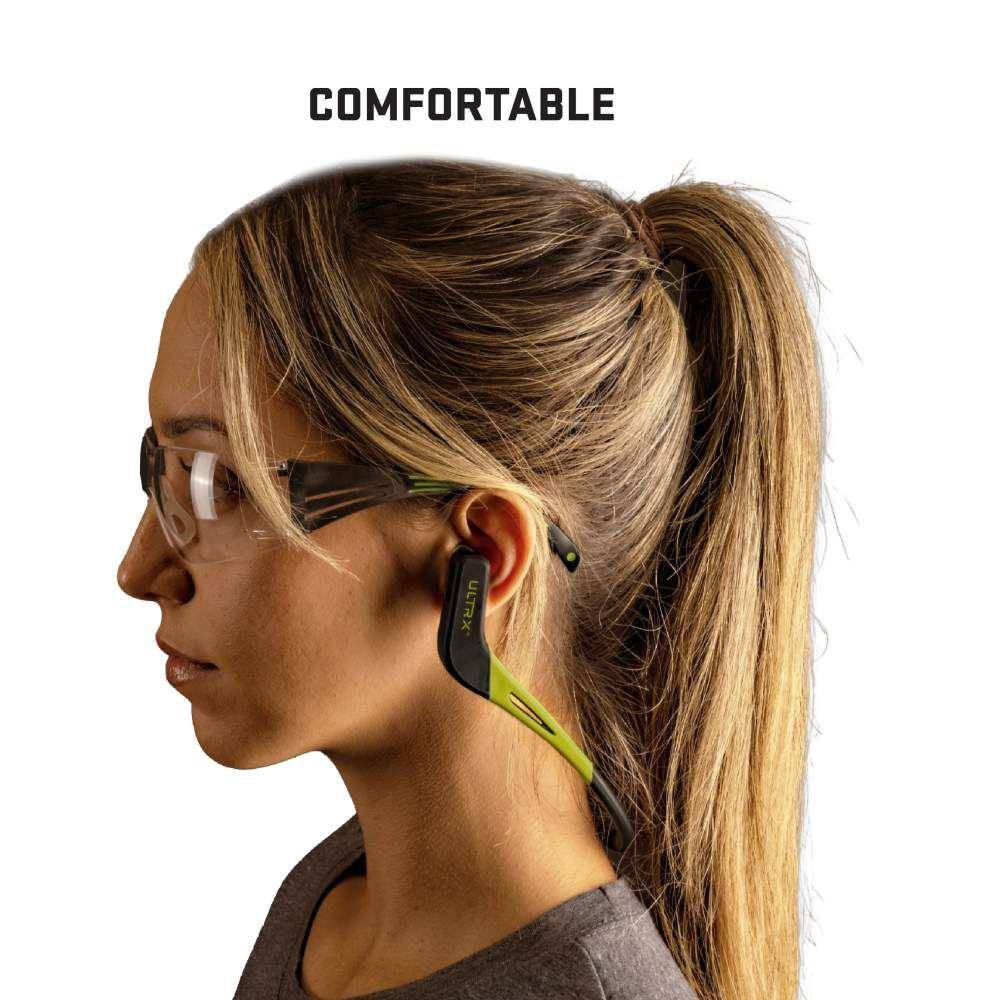 Allen ULTRX Wave Banded Passive Ear Plugs 22dB Grey Yellow - Image 4