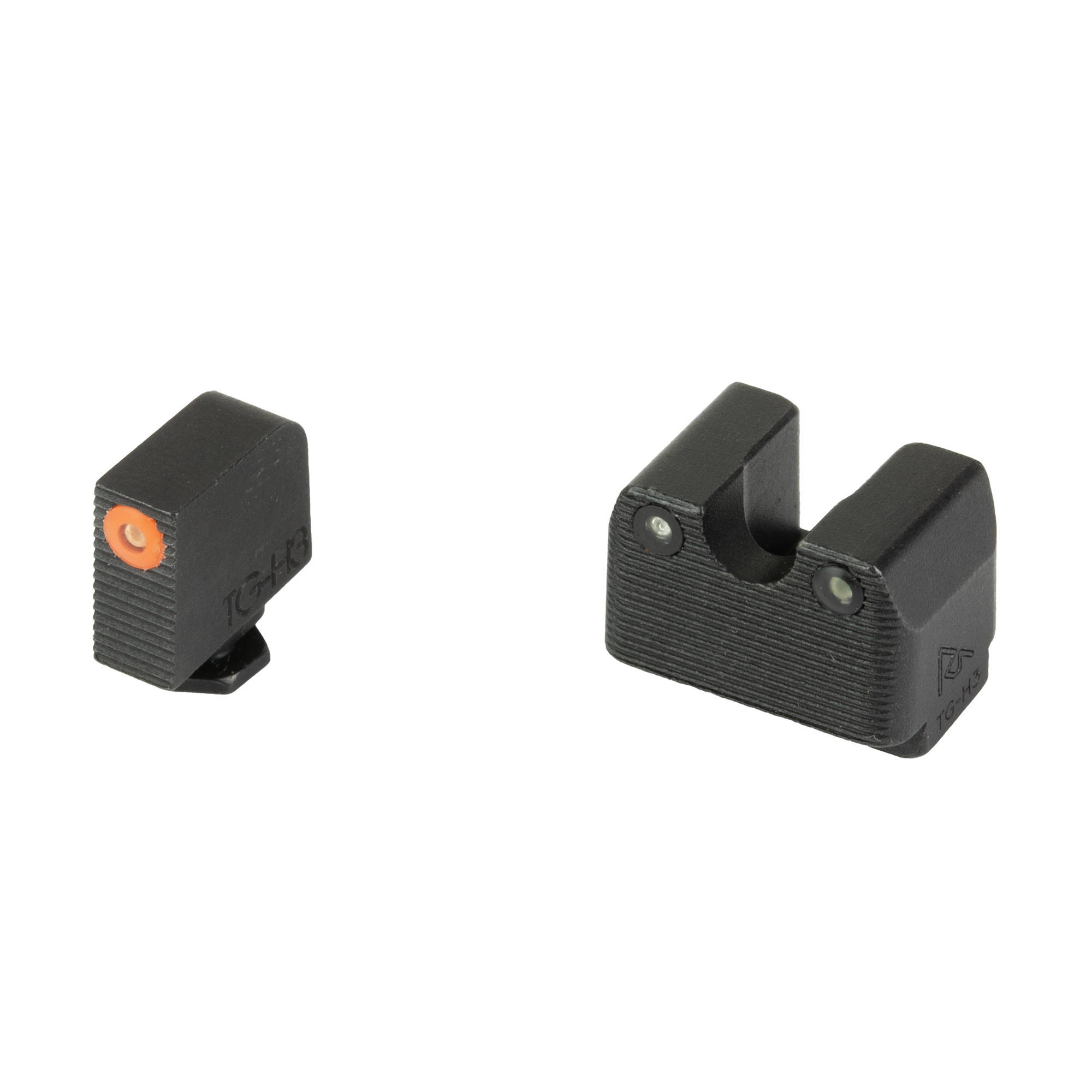 Rival Arms Tritium Night Sights Orange for Glock MOS Double Stack Models - Image 2