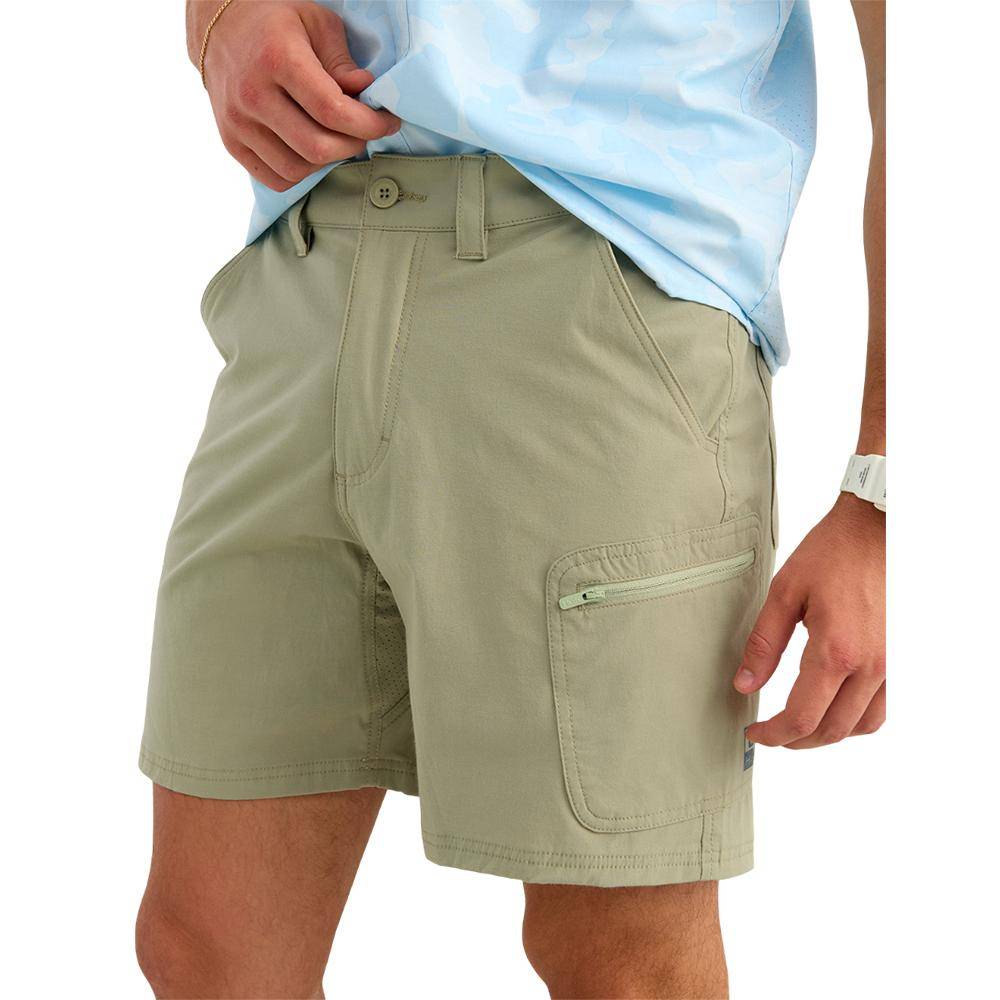 Huk Next Level 7" Shorts Seagrass 2XL