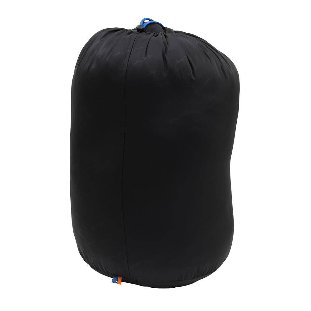 Alps Mountaineering Blaze 0° Regular Sleeping Bag 32x80 Charcoal/Orange - Image 5