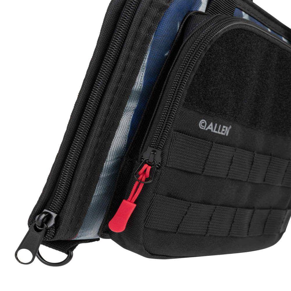 Allen Victory Series Double Tactical Soft Handgun Case 9" Flag Black - Image 5