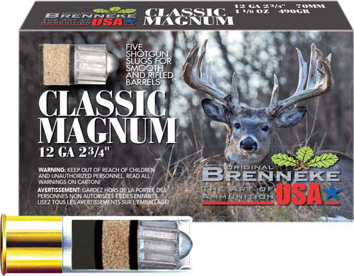 BRENNEKE USA CLASSIC MAG 12GA