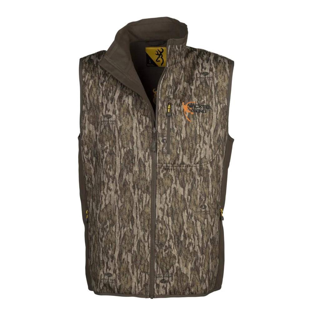 Browning Field Pro Vest Mossy Oak Bottomland M - Image 2