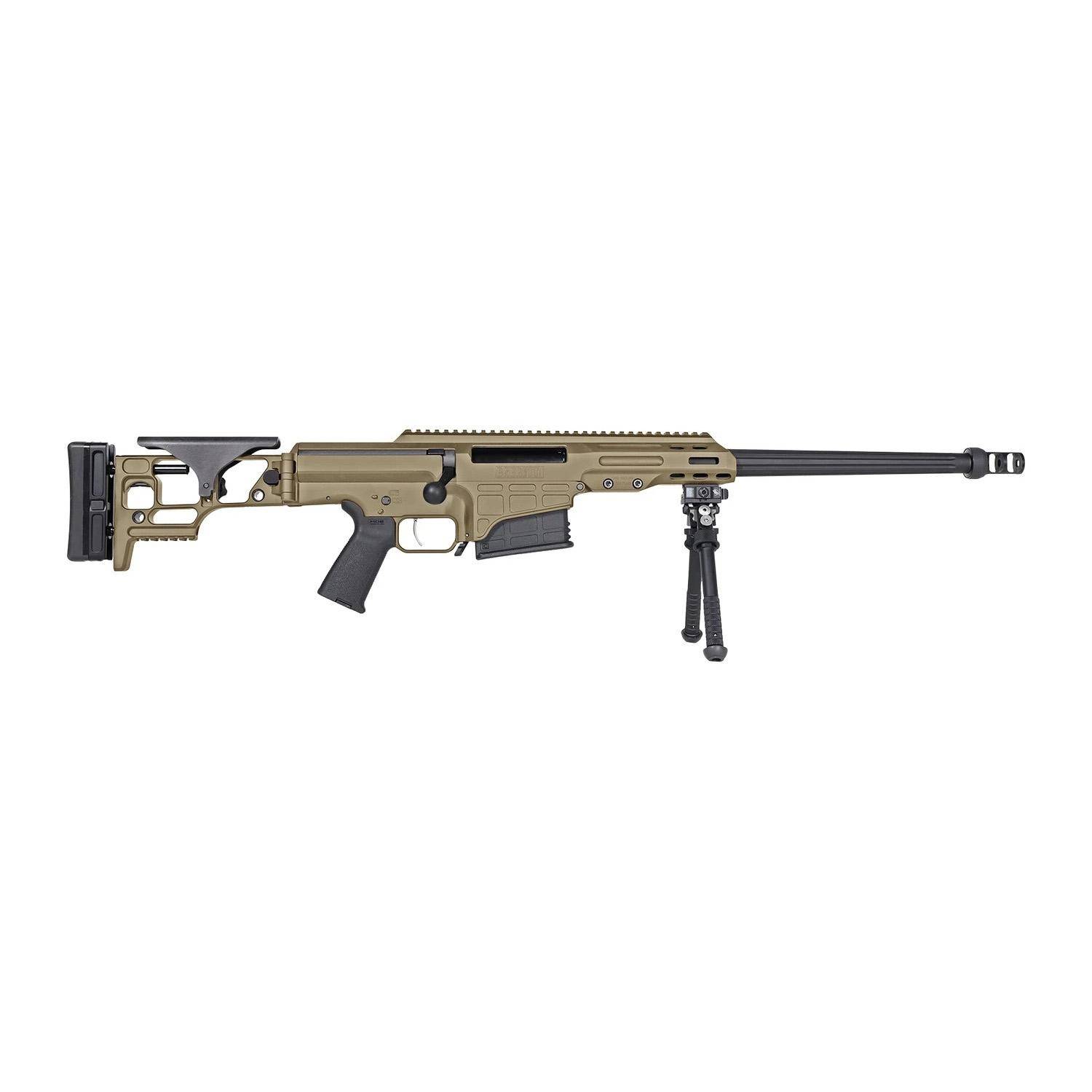 Barrett MRAD Covert Rifle .308 Win 10rd Magazine(2) 17" Fluted Barrel FDE