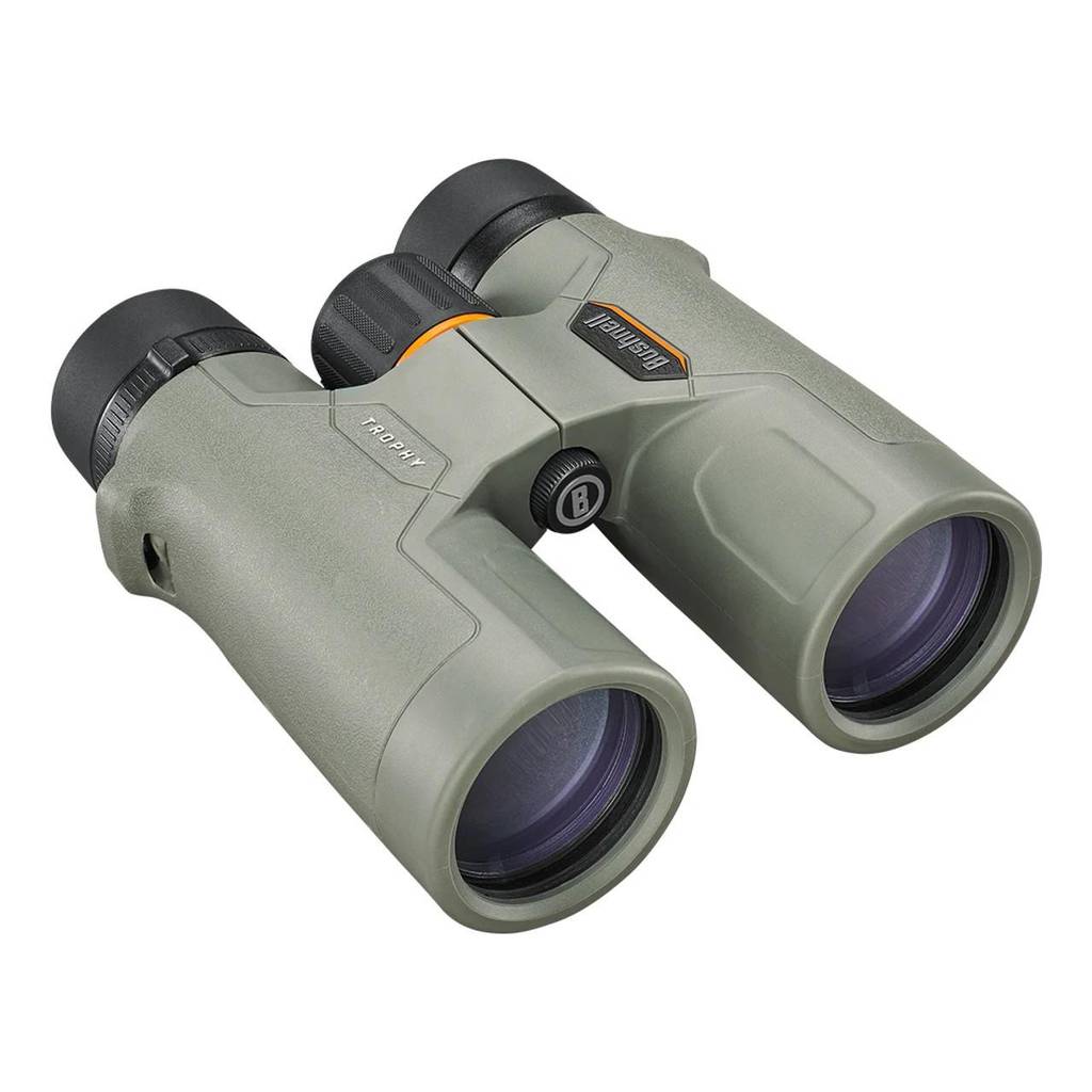 Bushnell Trophy Binocular 10x42mm BaK-4 Roof Prism Bone Collector Green