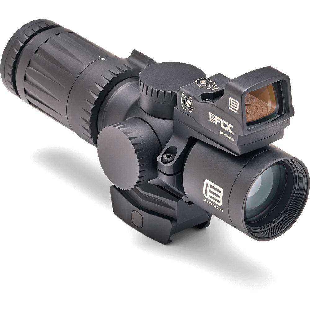 EOTech Vudu Rifle Scope 3-9x32 34mm SFP HC1 Illum. Black with Integrated Mount and EFLX Red Dot - Image 4