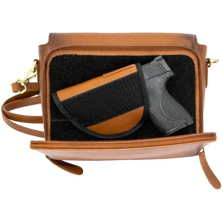 Rugged Rare Smith & Wesson Dynamic Crossbody Concealed Carry Tan - Image 3