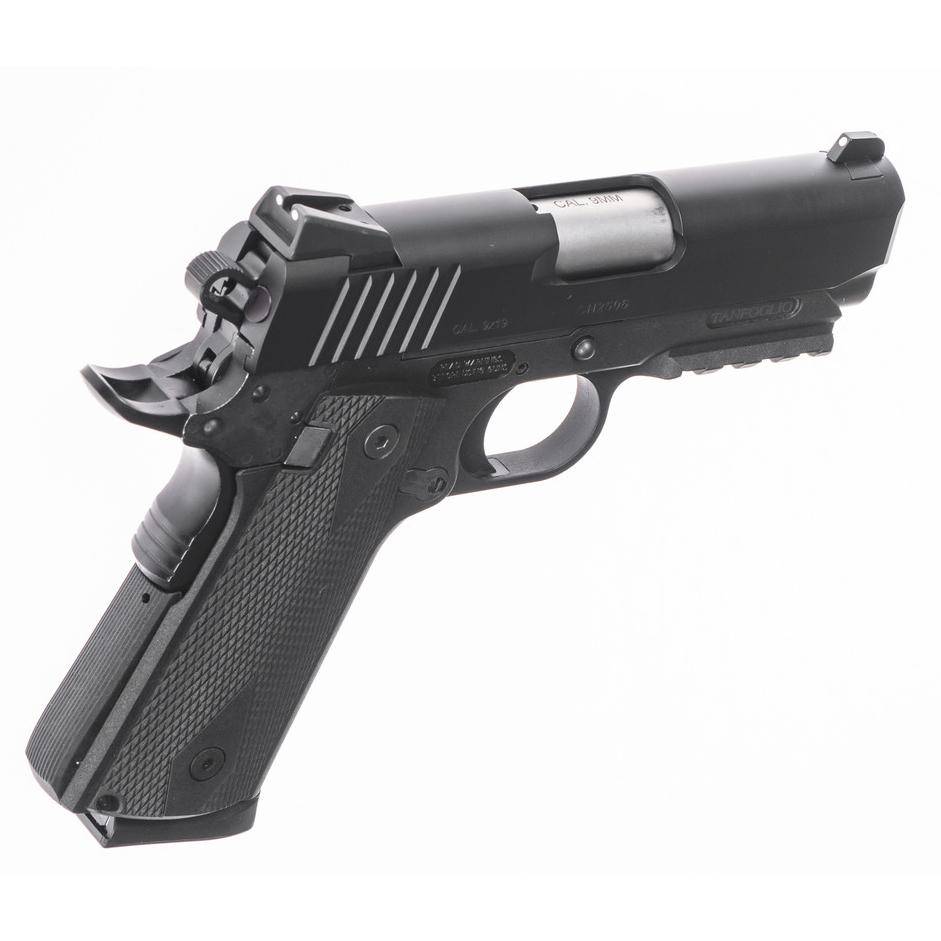 IFG Tanfoglio Pugio 1911 Polymer Handgun 9mm Luger 10rd Magazines(2) 3.5" Bull Barrel Pic Rail - Image 4