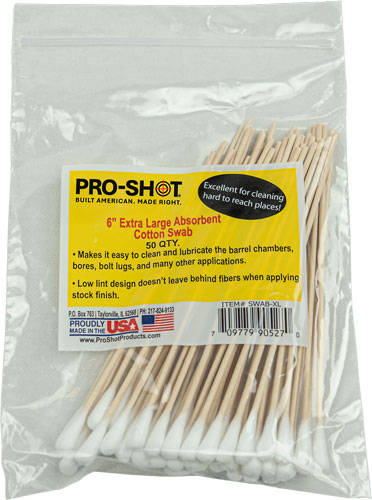 PRO SHOT COTTON TIP SWABS XL