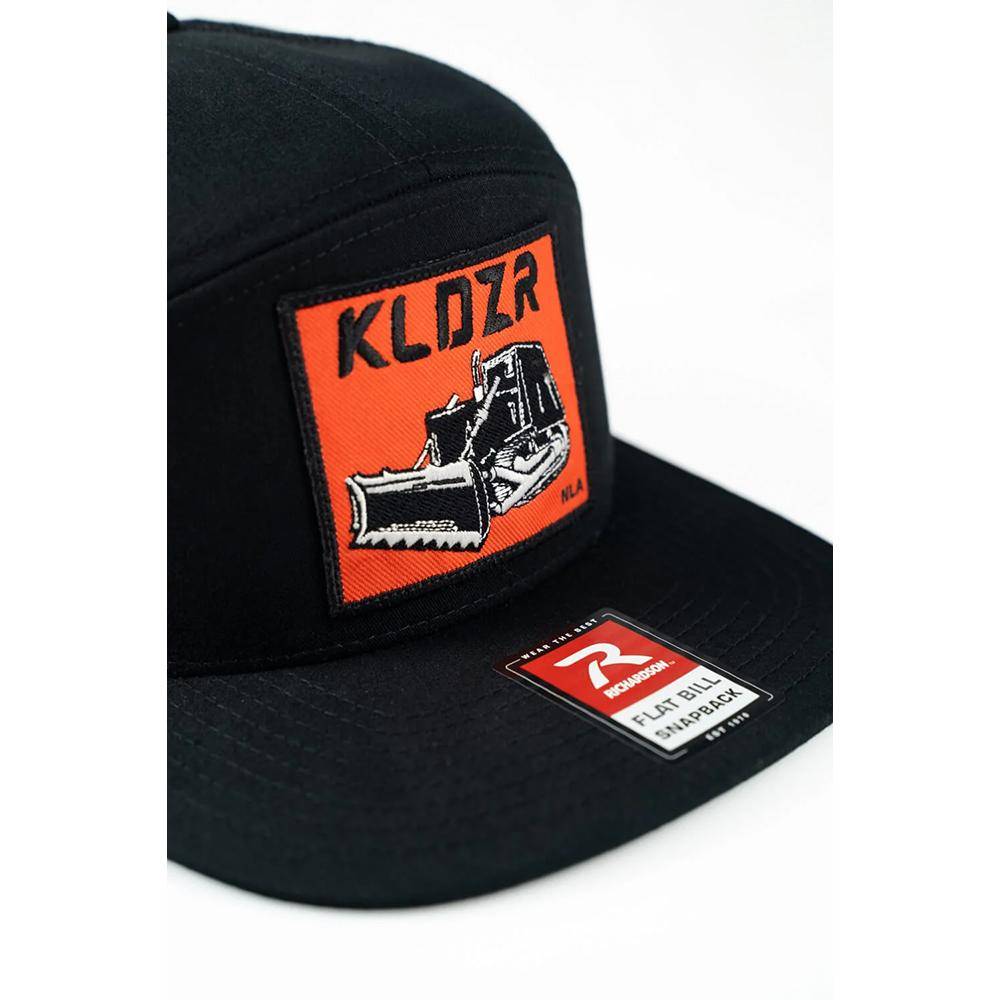 Nine Line Killdozer 7-Panel Richardson Trucker Hat Black - Image 2