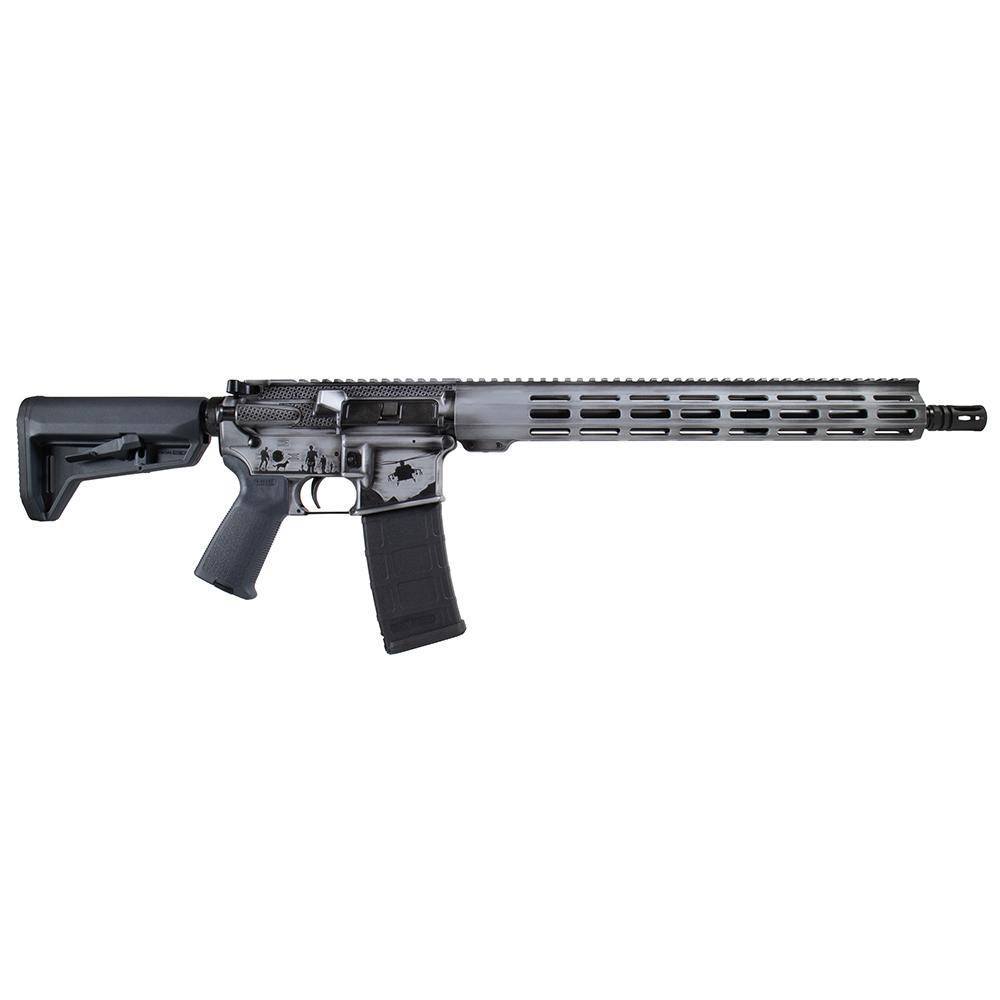 Shark Coast Tactical "Armed Forces Grey" AR-15 Rifle 5.56mm 30rd Magazine 16" Barrel 15" M-LOK Handguard