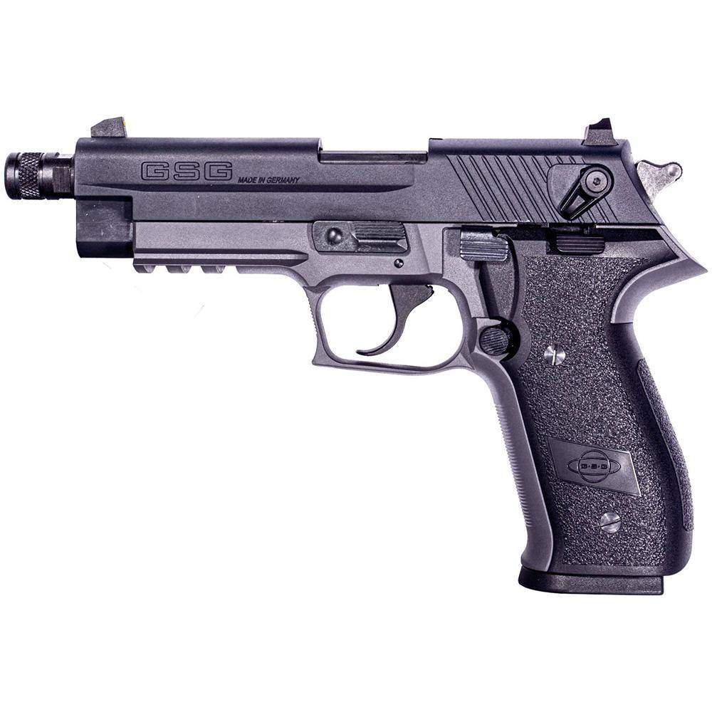ATI GSG Firefly Handgun .22 LR 13rd Magazines(2) 4.9 Threaded Barrel Smoke Frame - Image 2