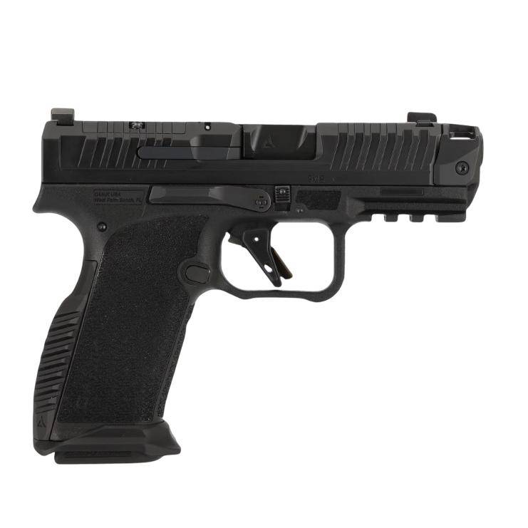 Canik Prime Radian Handgun 9mm Luger 10rd Magazines(2) 3.83" Comp Barrel Optic Ready Black