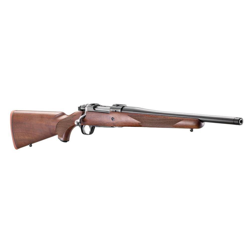 Ruger Hawkeye Hunter Rifle 6.5 Creedmoor 4rd Magazine 16.6" 5/8x24 Threaded Barrel Walnut Blued - Image 3