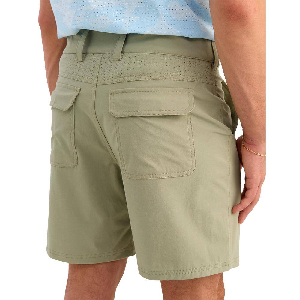 Huk Next Level 7" Shorts Seagrass 2XL - Image 4