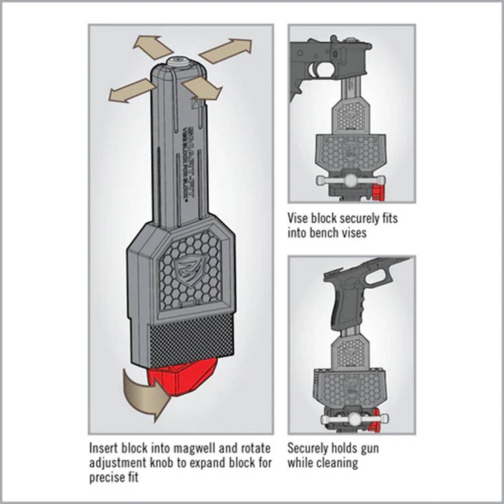 Real Avid Smart-Fit Vise Block for Glock - Image 4