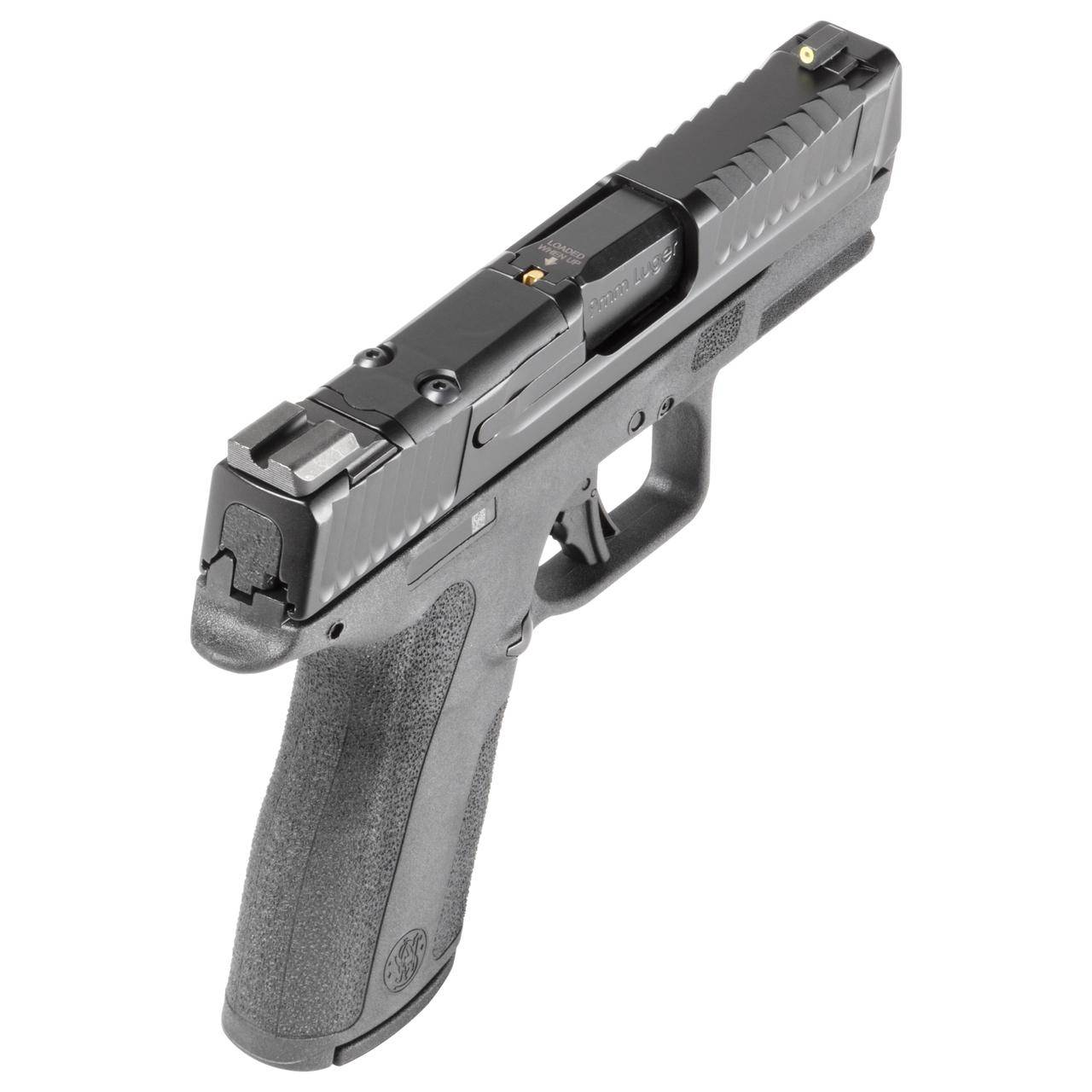 Smith & Wesson M&P9 Shield X Handgun 9mm Luger 10rd Magazines(2) 3.6" Barrel Optic Ready Thumb Safety CA Compliant - Image 4