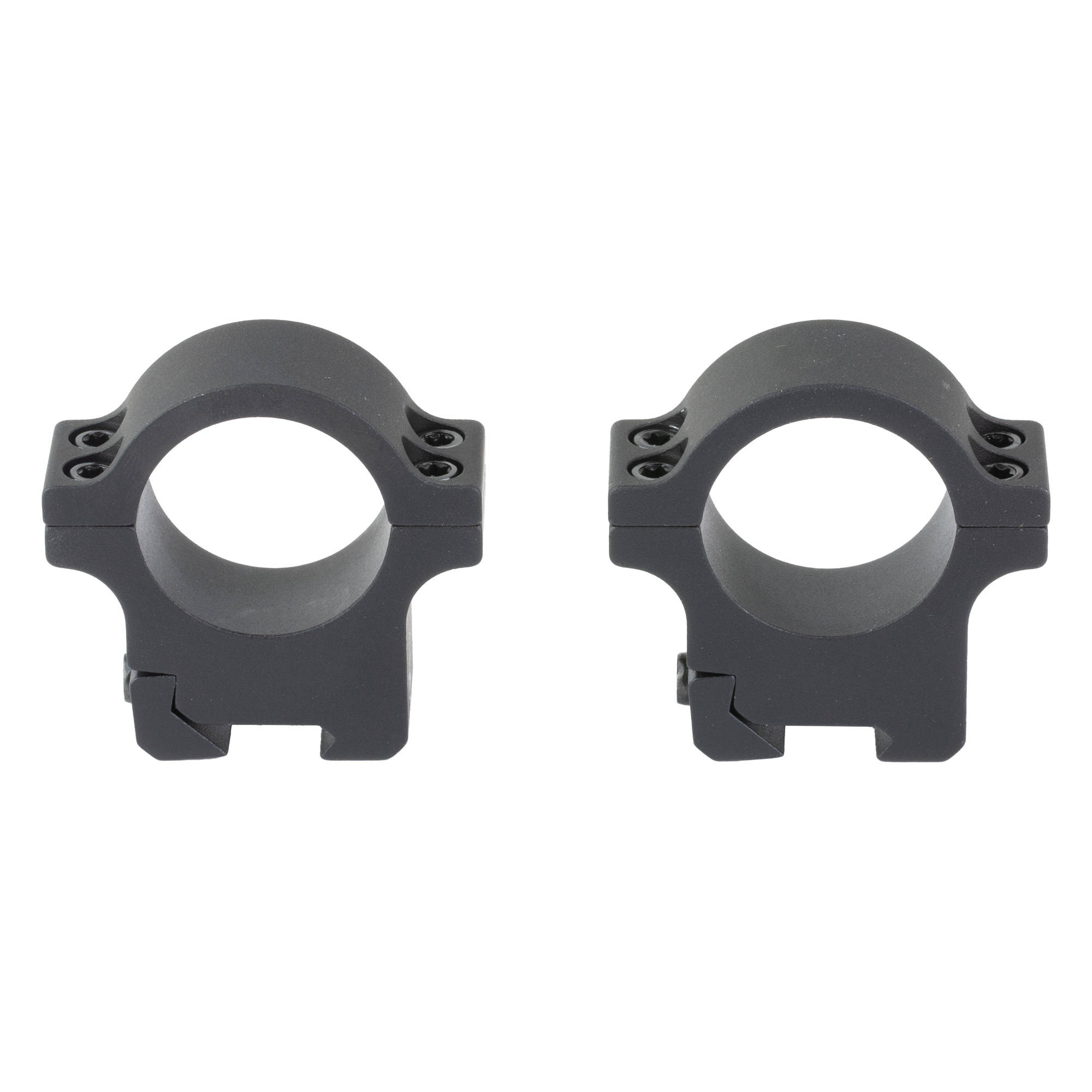Leupold Open Range Rimfire Cross-Slot Rings 1" High Black - Image 3