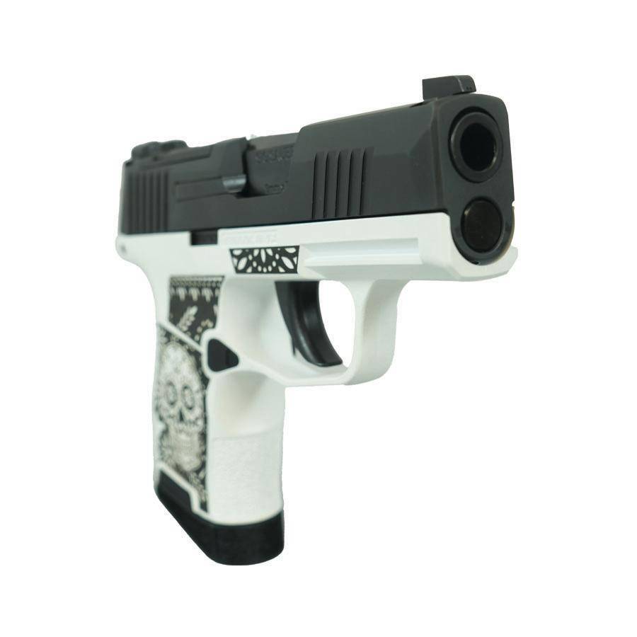 Sig Sauer "Sugar Skull" P365 Optic Ready Handgun 9mm Luger 10rd Magazines(2) 3.1" Barrel X-RAY 3 Sights - Image 3