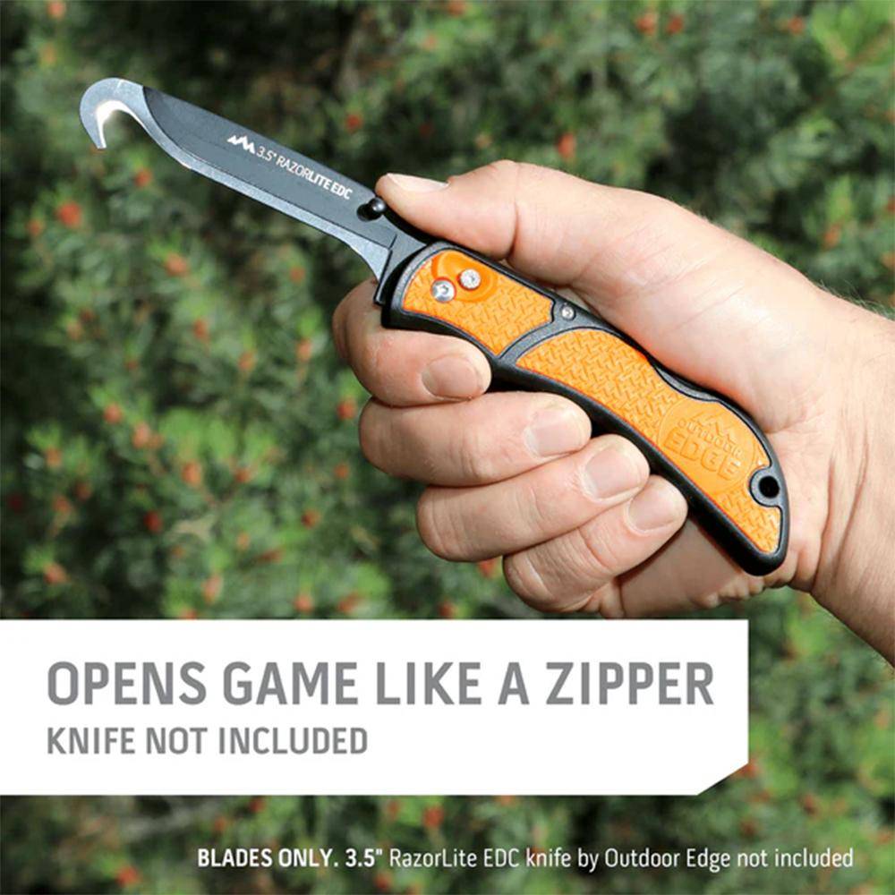 Outdoor Edge 3.5'' Gutting Blade Pack 4/ct - Image 3