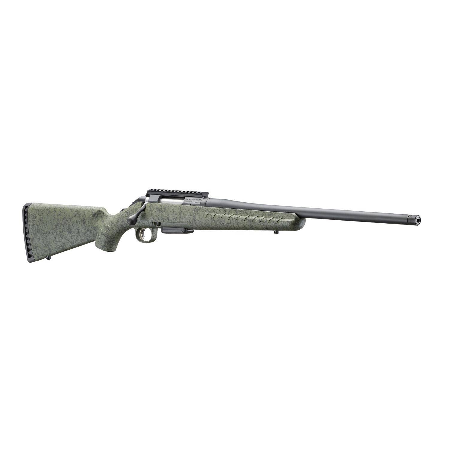 Glenfield Model A Bolt Action Rifle 223 Rem 5rd Capacity 20" Threaded Barrel Moss Green Splatter Stock - Image 2