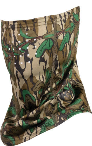 Knight & Hale Run N' Gun Gaiter Mask One Size Mossy Oak Original Greenleaf - Image 2
