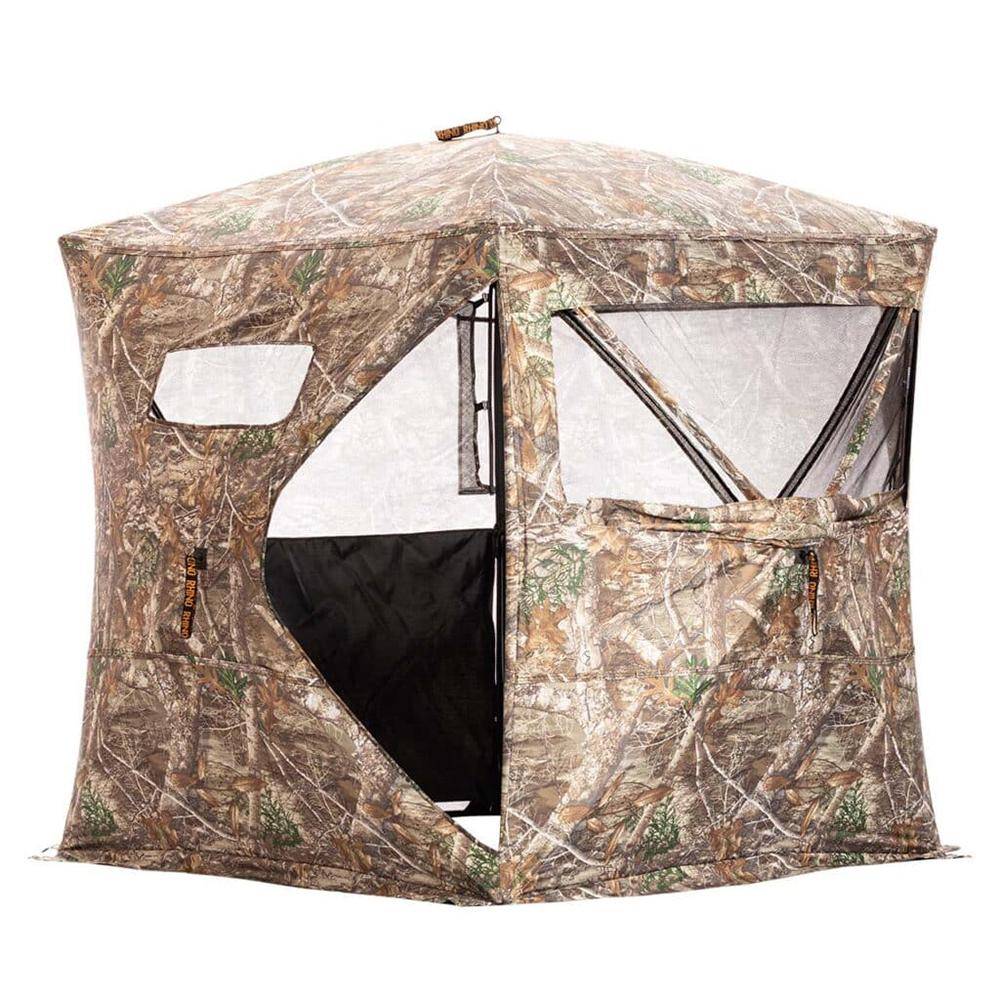 Rhino Blinds R180 Ground Blind Mossy Oak Bottomland - Image 3