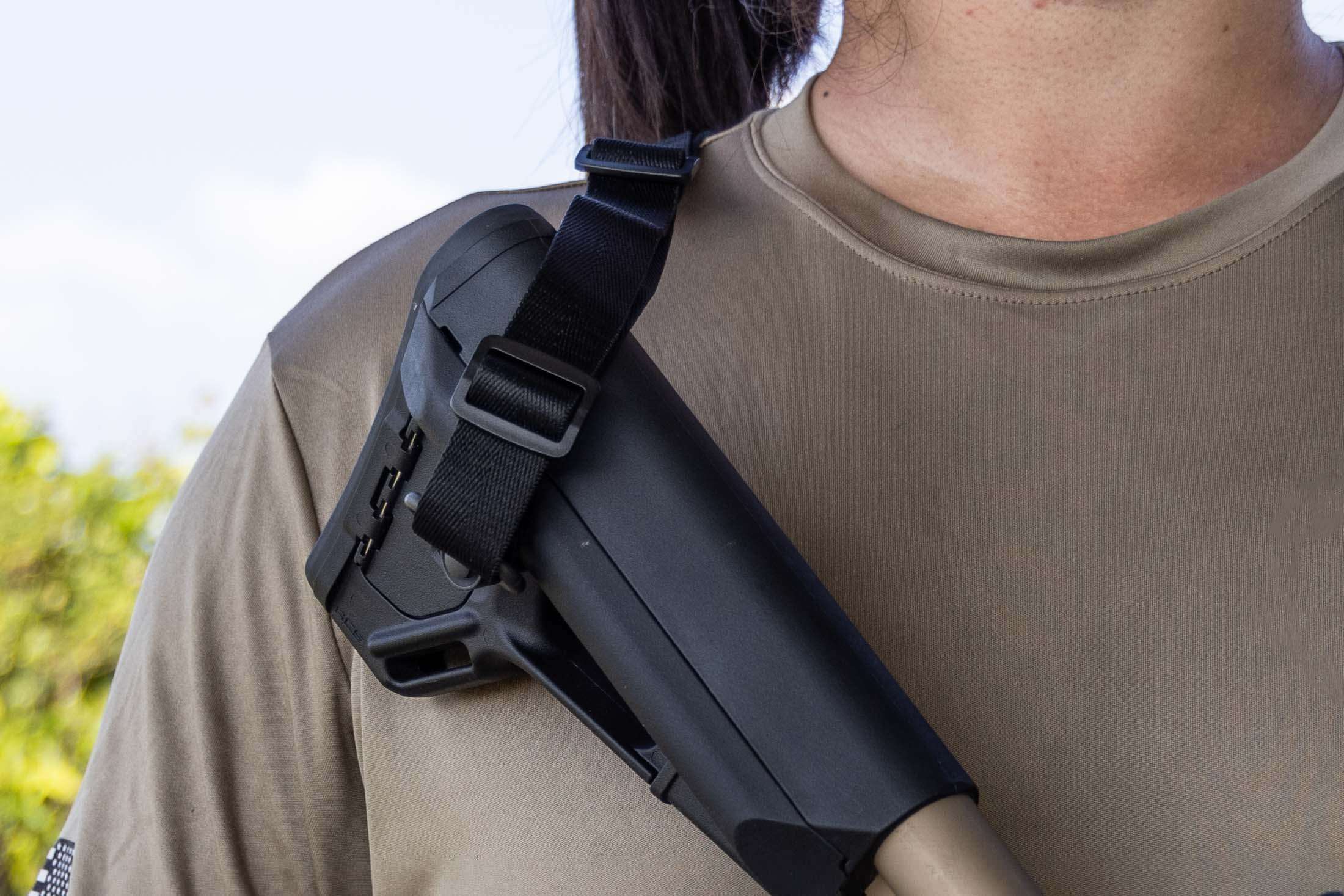 PA Gear Non-Padded 2-Point Sling - Black