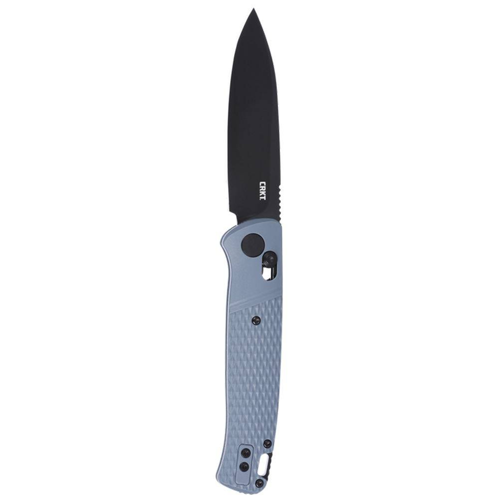 CRKT Counterpart Folding Knife 3-2/5" Drop Point Blade Black Grey - Image 6