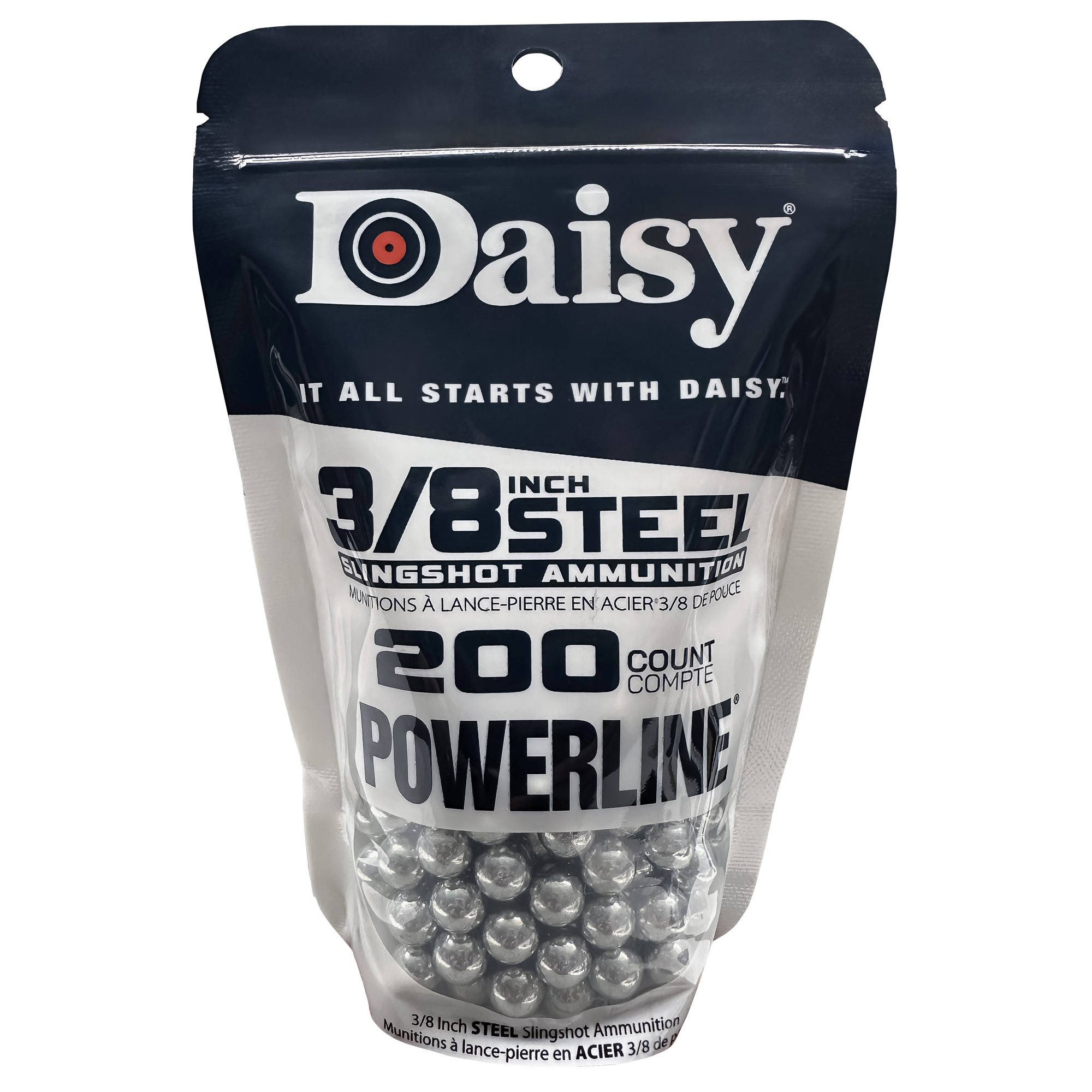 Daisy 3/8" Slingshot Steel Ball Ammo 200/ct - Image 2