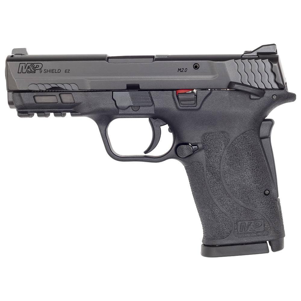 Smith & Wesson M&P9 Shield EZ M2.0 Handgun Bundle 9mm Luger 8rd Magazines (5) 3.675" Barrel Black with Case - Image 3