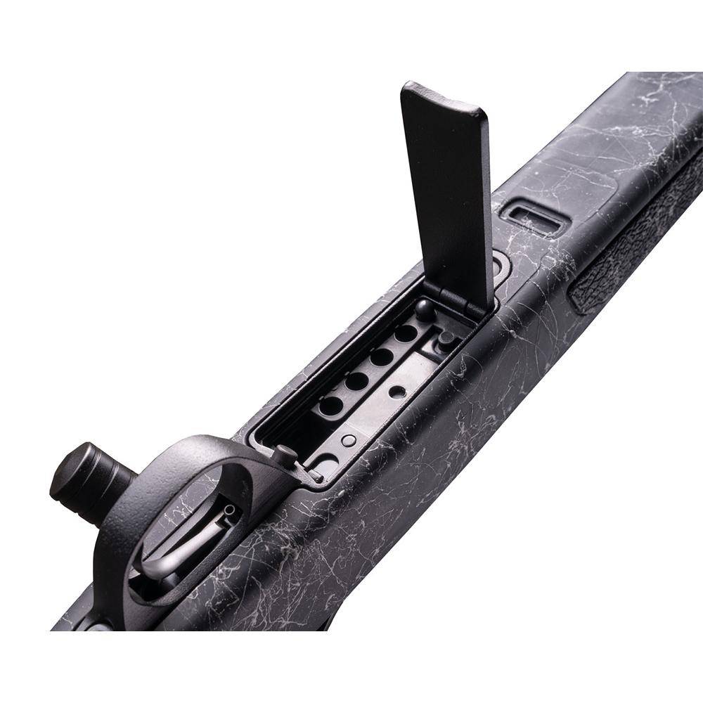 CVA Endura LRH Muzzleloader Rifle .45 Cal Single Shot 26" Threaded Barrel Black with Tungsten Web - Image 6