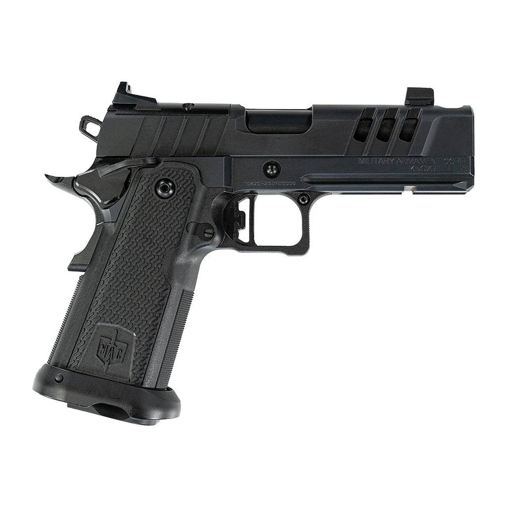 SDS MAC 9 DS COMP Handgun 9mm Luger  17rd Magazines(2) 4.25'' Barrel  AOS Optic Plate Black