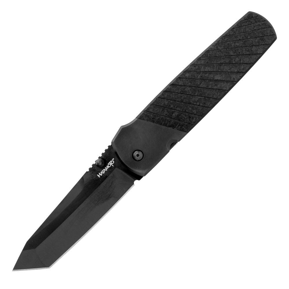 Cold Steel Hatamoto 20CV Folding Knife 4" Tanto Blade Black - Image 2