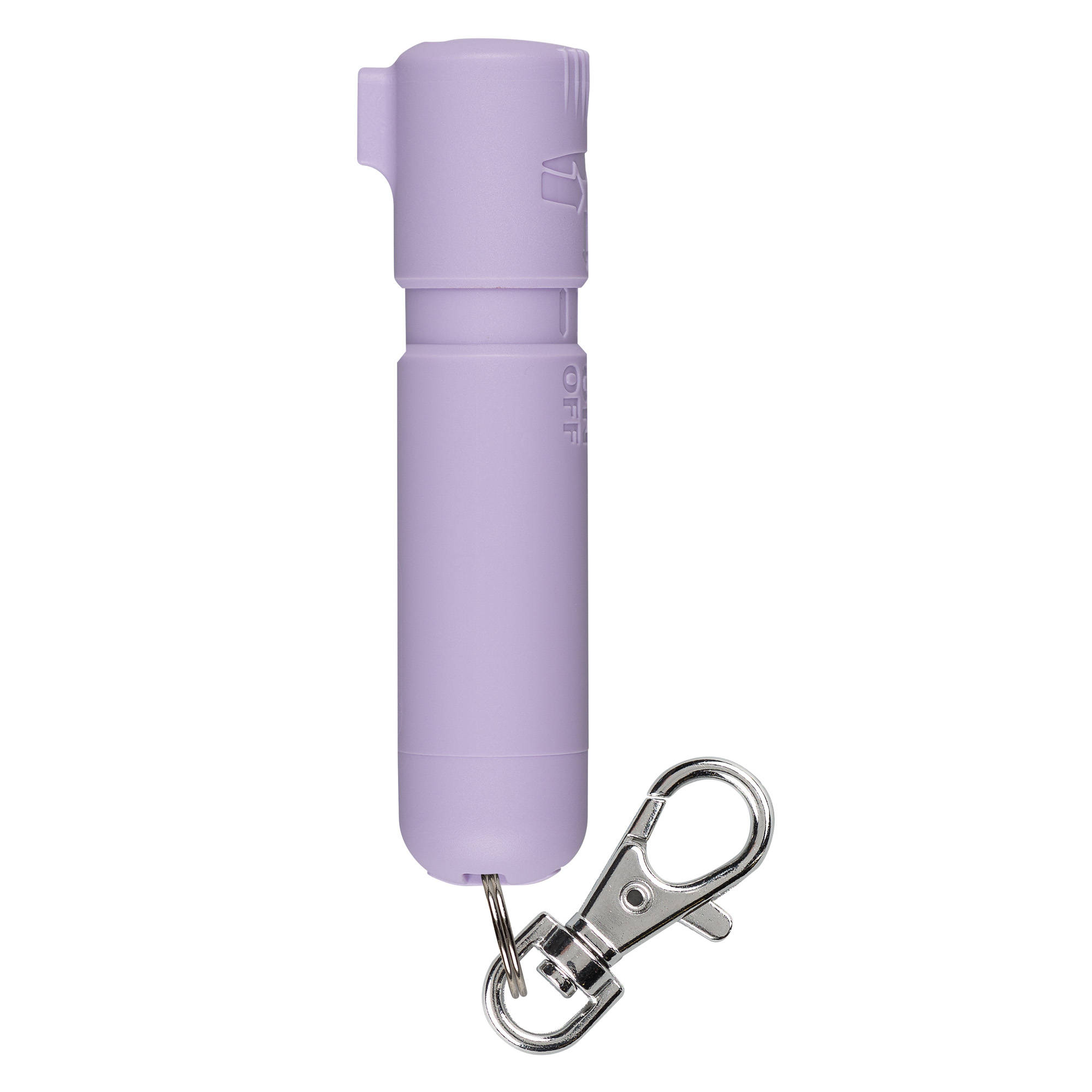 Sabre Mighty Discreet Pepper Spray with Snap Clip Keychain Lavender - Image 5
