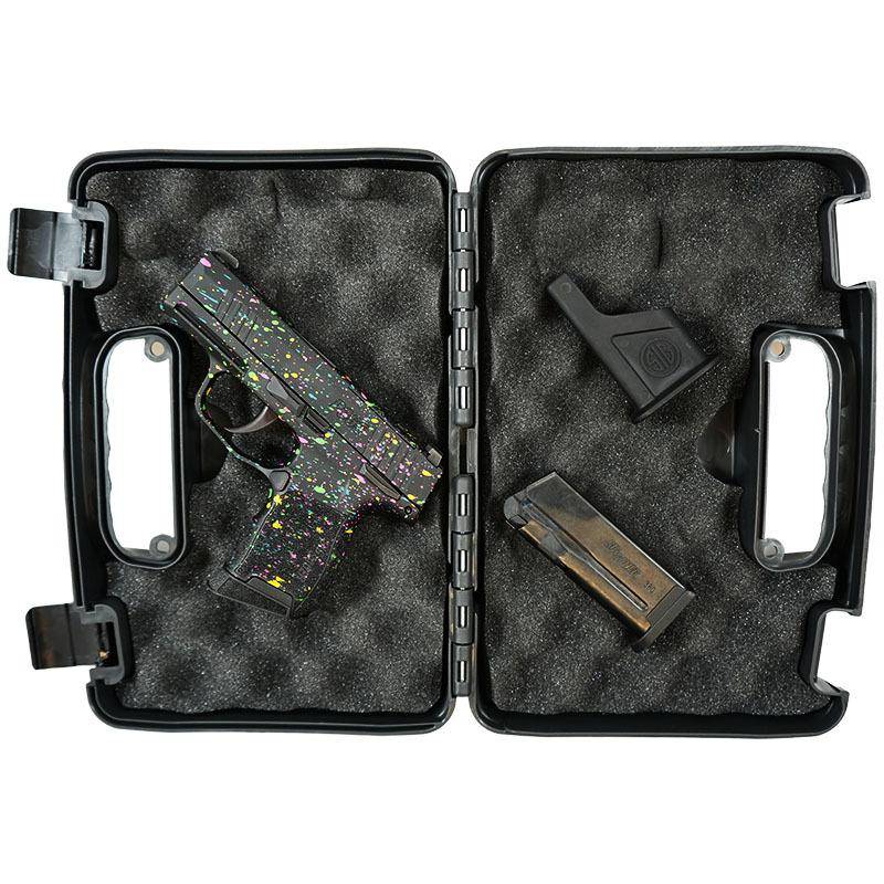 Sig Sauer Exclusive "Multi Color Paint" P365-380 Handgun 380 Auto 10rd Magazine 3.1" Barrel Black Manual Safety - Image 5
